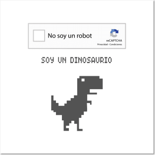 SOY UN DINOSAURIO Posters and Art